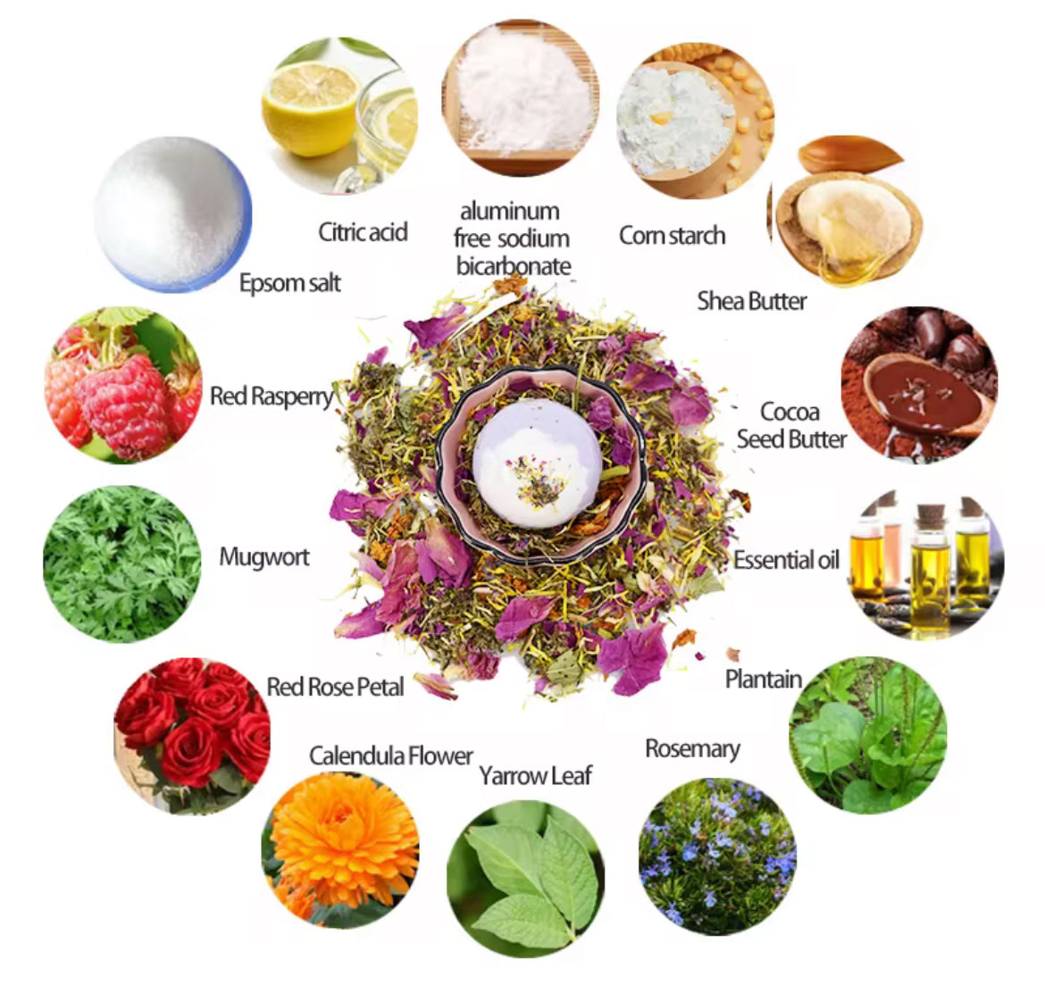 Organic Yoni Bath Bomb